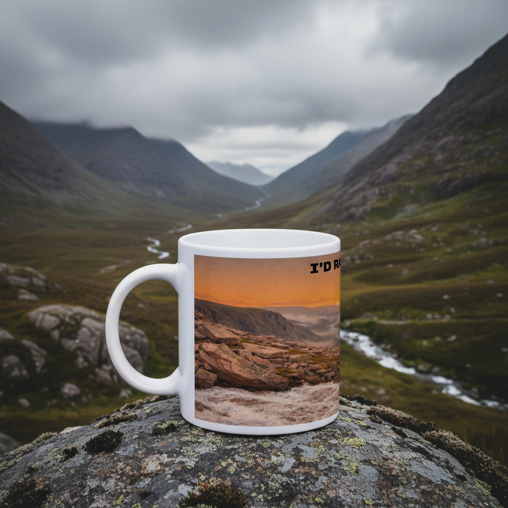I'd Rather Be in the Cairngorms Ceramic Mug 11oz - for Him