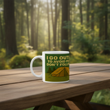 I Go Outside to Avoid People Ceramic Mug 11oz - for Her