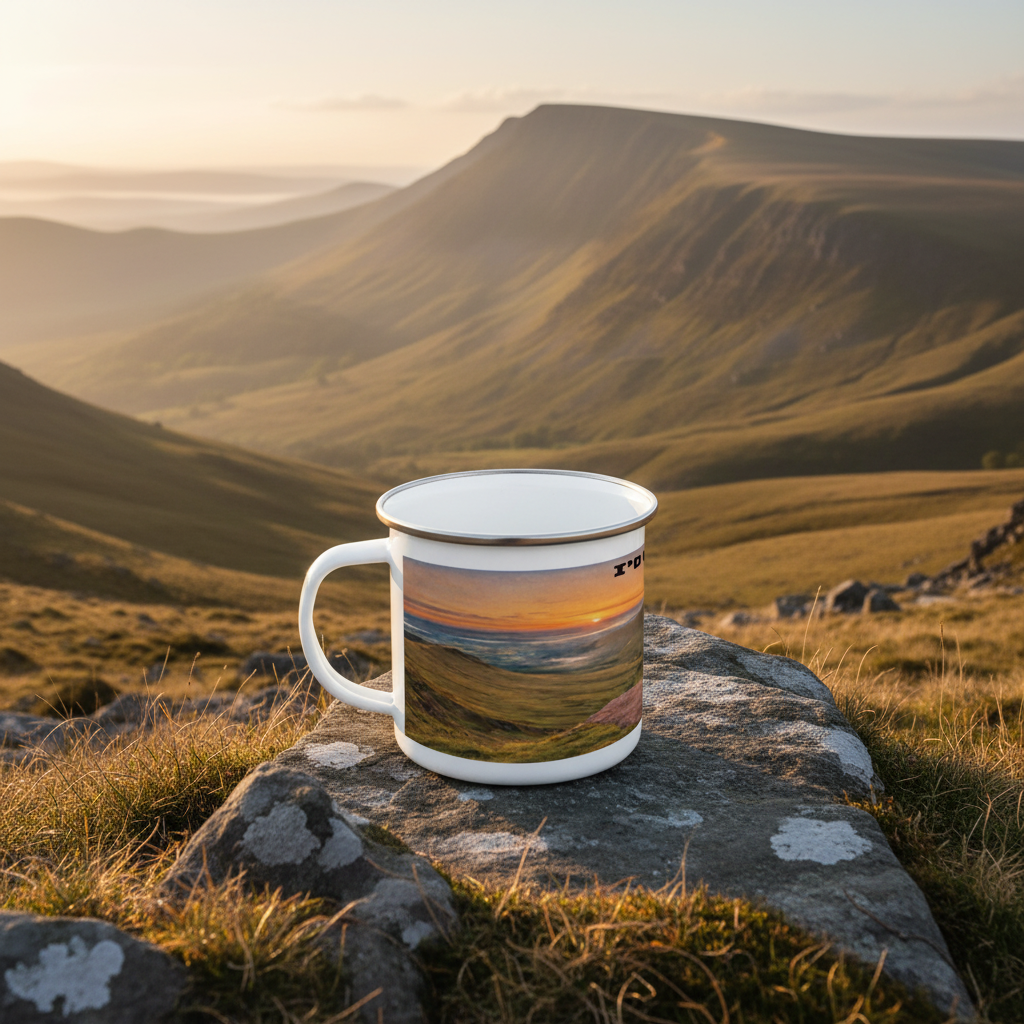 I'd Rather Be in the Brecon Beacons Enamel Mug 12oz – for Her