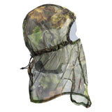 Jack Pyke Lightweight Mesh Balaclava - Evo Camo worn side angle