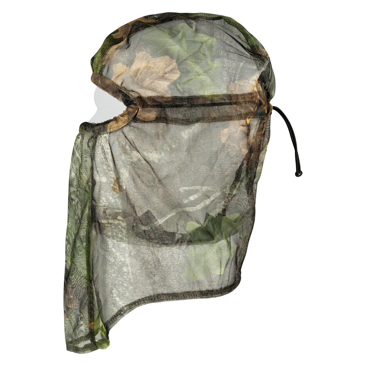 Jack Pyke Lightweight Mesh Balaclava - Evo Camo cord lock detail