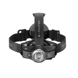 Ledlenser MH11 head torch front view showing the headband and top strap