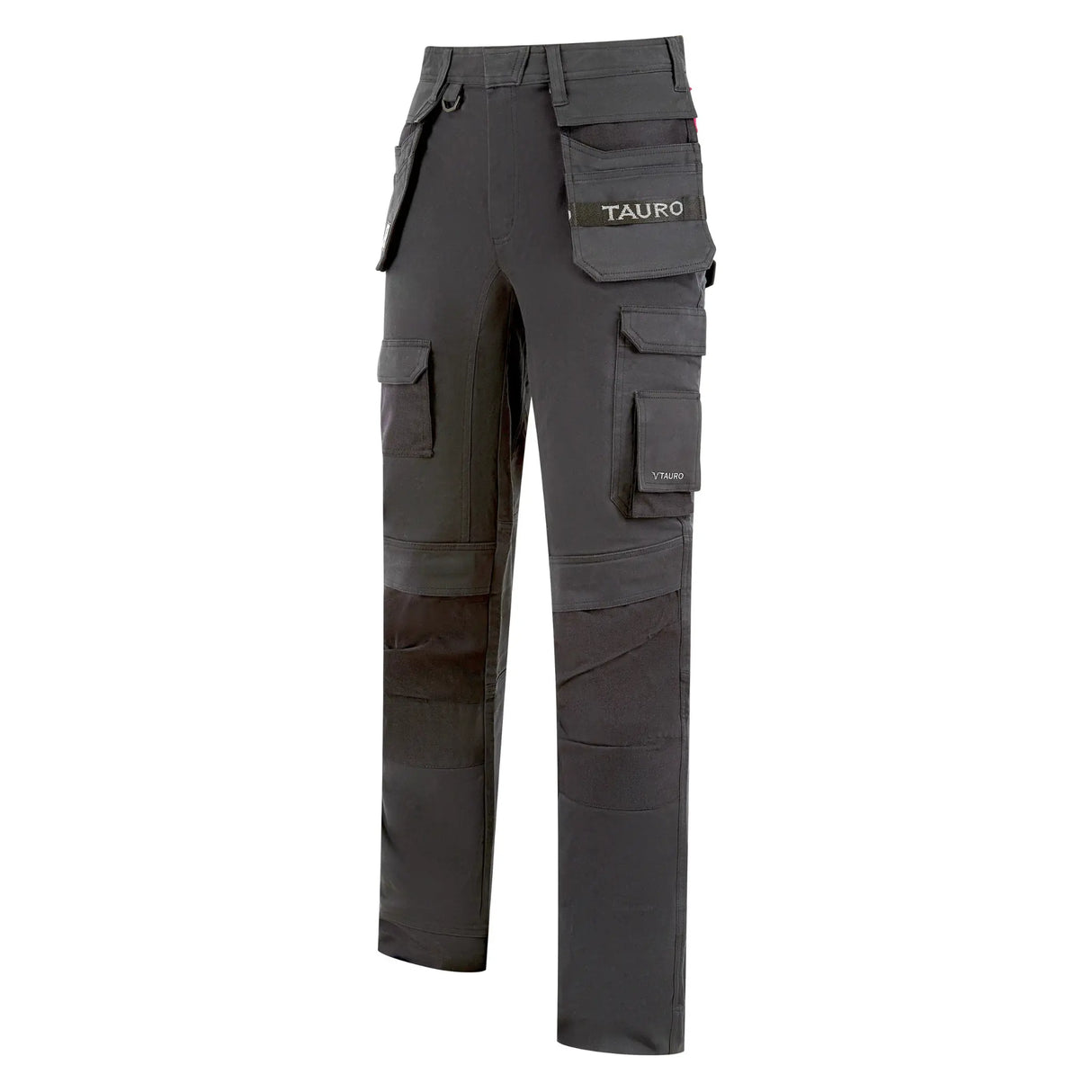 Tauro Workwear Ranger Trousers - Black side profile with holster pocket