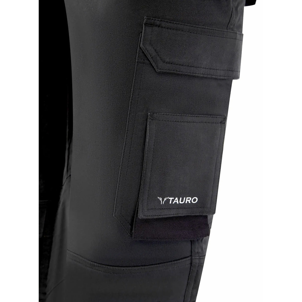 Tauro Workwear Ranger Trousers - Black full length fit