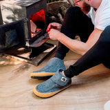 Gumbies Quokka Slipper Boots - Men's Grey & Curry alternate view 2