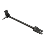 8 in Titanium Hooligan Bar with Duckbill, tapered pike and wedge claw