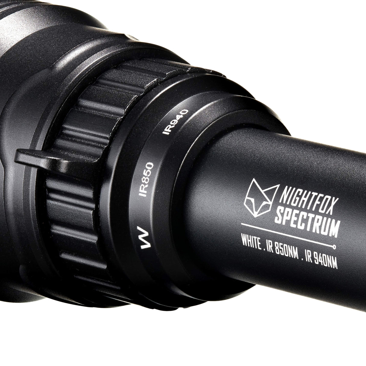 Nightfox Spectrum Triple LED Infrared Torch - LED selector lever detail