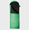 Snugpak Nautilus WGTE Sleeping Bag in Emerald Green - closed, front view