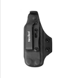 Back of the NexTool Kydex Sheath showing the removable NexTool metal belt clip