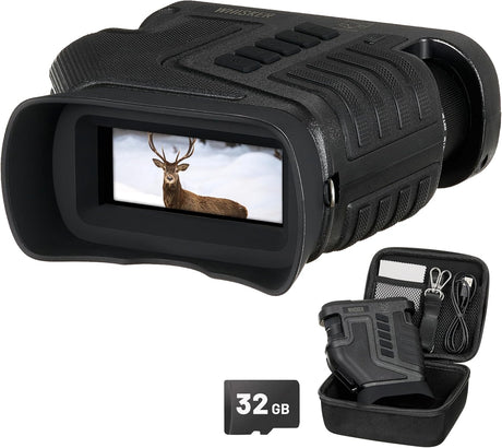 Nightfox Whisker Night Vision Binoculars - front three-quarter view
