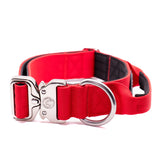 BTactical 4cm Nylon Dog Collar - Citrus Red