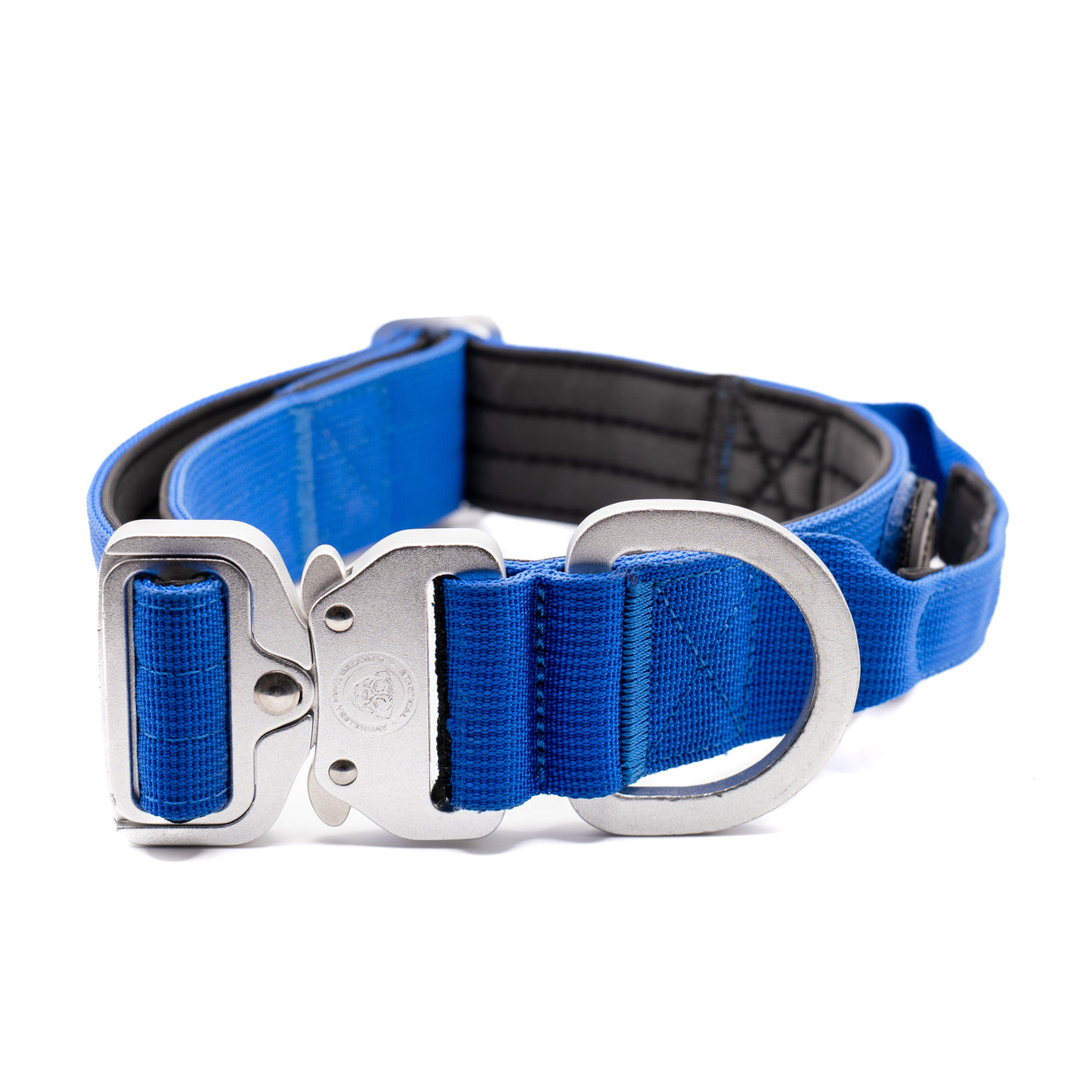 BTactical 4cm Nylon Dog Collar - Royal Blue (Aluminium Buckle)