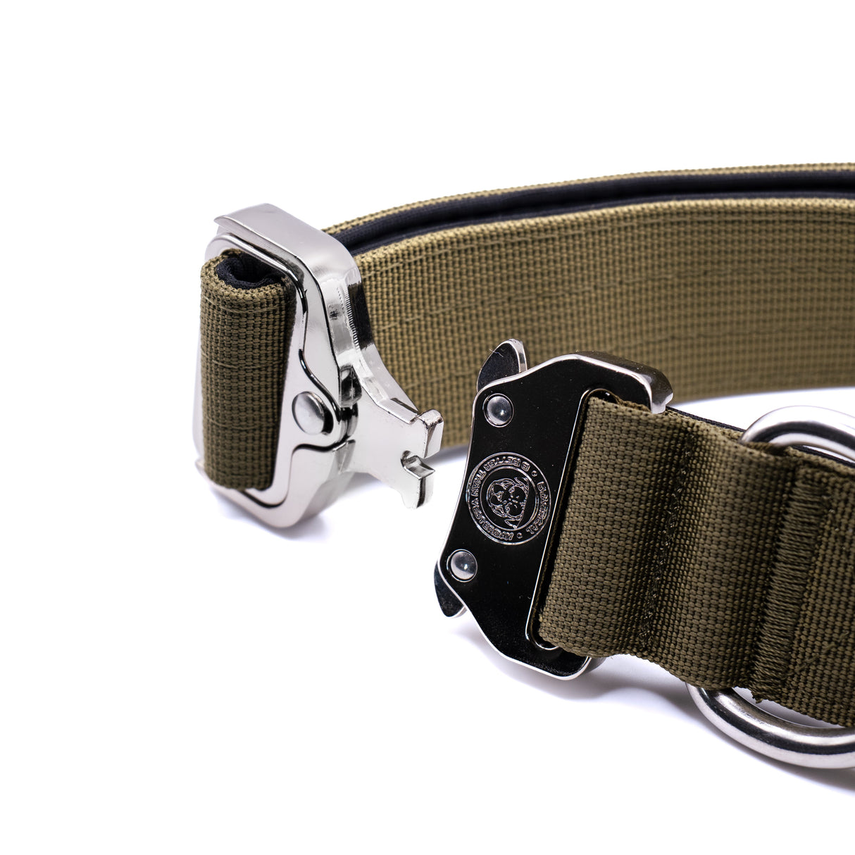 BTactical 4cm Nylon Dog Collar - Khaki Green