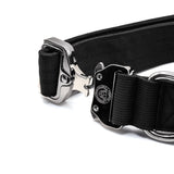 BTactical 4cm Nylon Tracker Dog Collar - Midnight Black