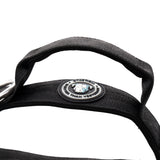 BTactical 4cm Nylon Dog Collar in Midnight Black close up of the handle