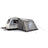 Vango Palma Air 330 inflatable awning pitched on a caravan, angle view