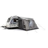 Vango Palma Air 330 with the side door panel open to the mesh door
