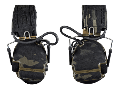 Kydex Customs Peltor Comtac Kit Wrap - Multicam Black Cordura both sides