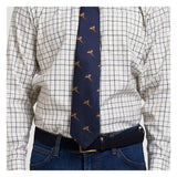 Jack Pyke Pheasant Tie - Navy Blue colourway front
