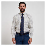 Jack Pyke Pheasant Tie - Navy Blue knot detail