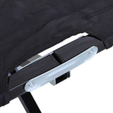 Outsunny Double Camping Cot Bed - Black accessories and manual