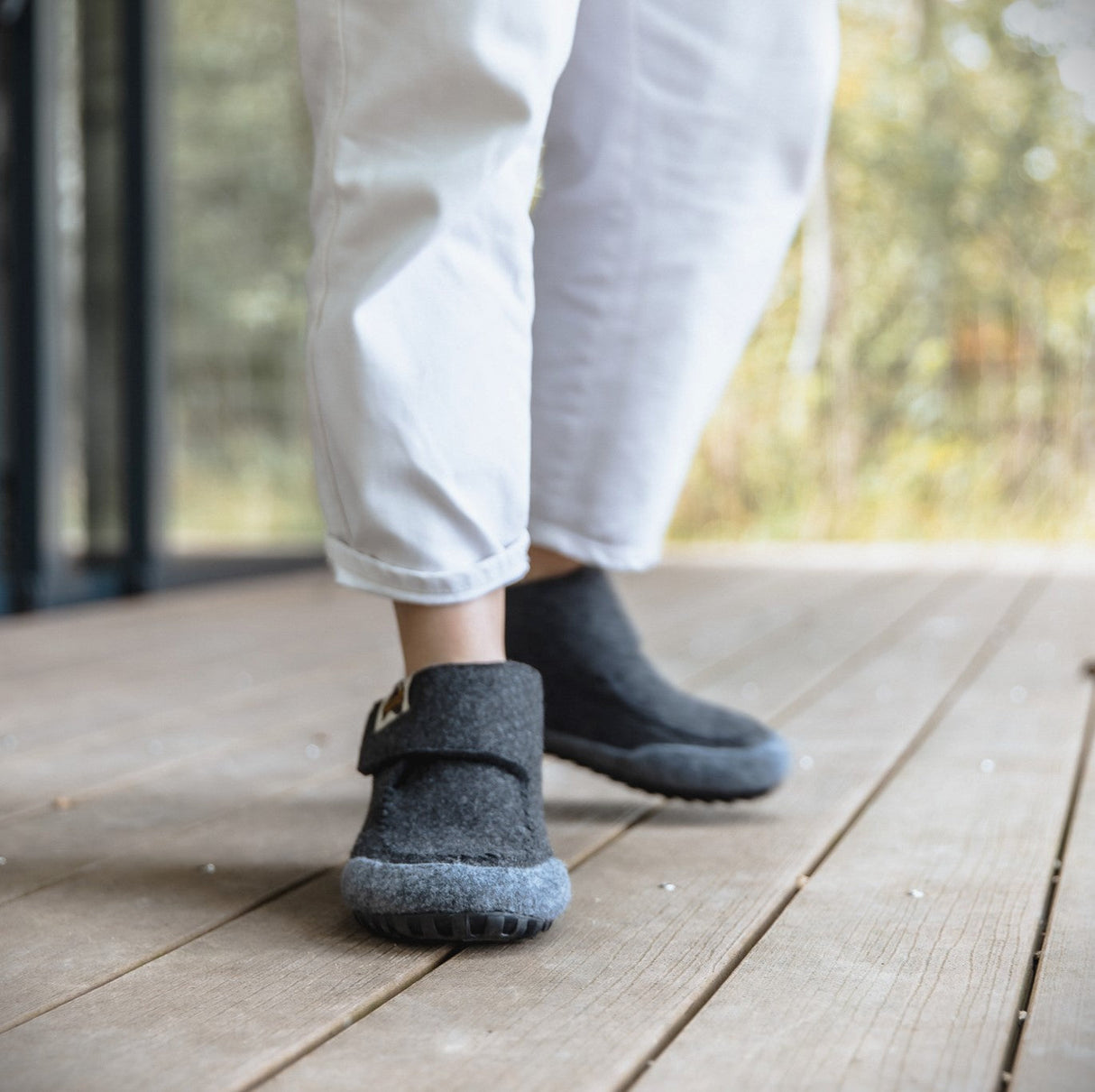 Gumbies Quokka Slipper Boots - Women's Charcoal & Grey alternate view 4