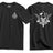 Royal Green Jackets Black Mafia Double Print T-Shirt - Black (alternate view)