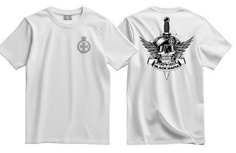 Royal Green Jackets Black Mafia Double Print T-Shirt