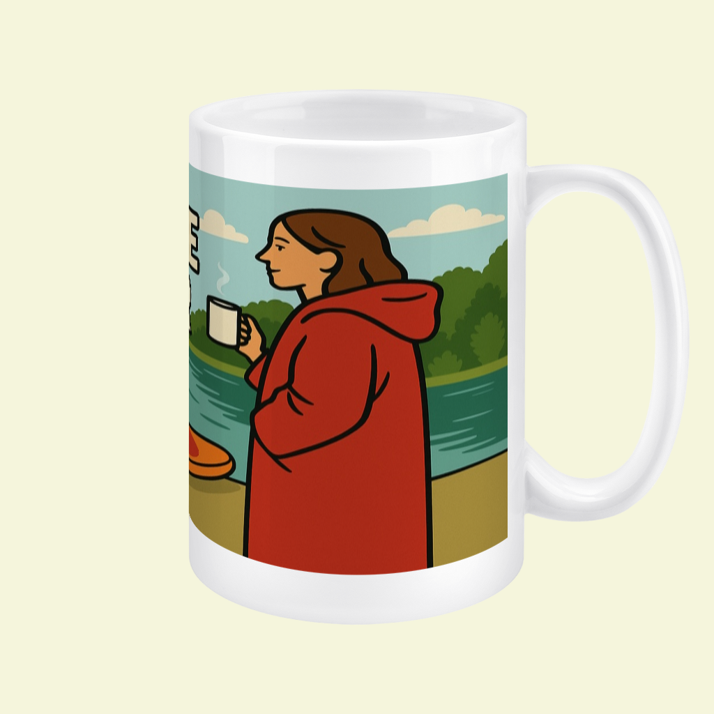 Dryrobe Wanker Ceramic Mug 15oz - for Her