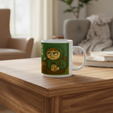I Go Outside to Avoid People Ceramic Mug 11oz - for Him