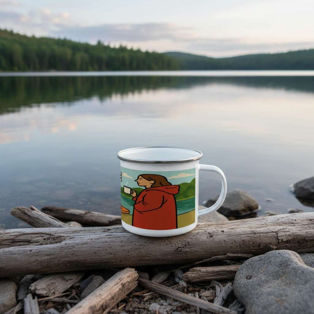 Dryrobe Wanker Enamel Mug 12oz – for Her