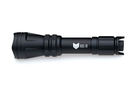 Nightfox XB5 850nm Infrared LED Flashlight - side angle on white