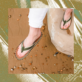 Gumbies Corker Flip-Flops - Women's Khaki alternate view 2
