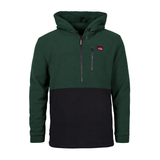 Sugar Loaf Dawnbreaker Polar Fleece Hoodie in Green from front on white background