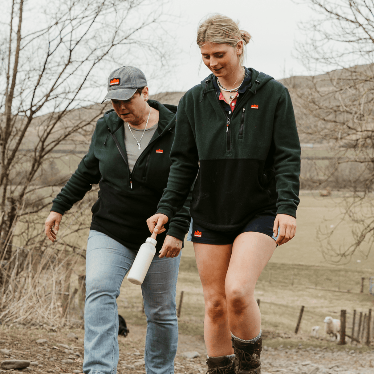 Sugar Loaf Dawnbreaker Polar Fleece Hoodie in Green for thermal wear