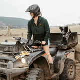 Sugar Loaf Dawnbreaker Polar Fleece Hoodie in Green for hiking, trekking