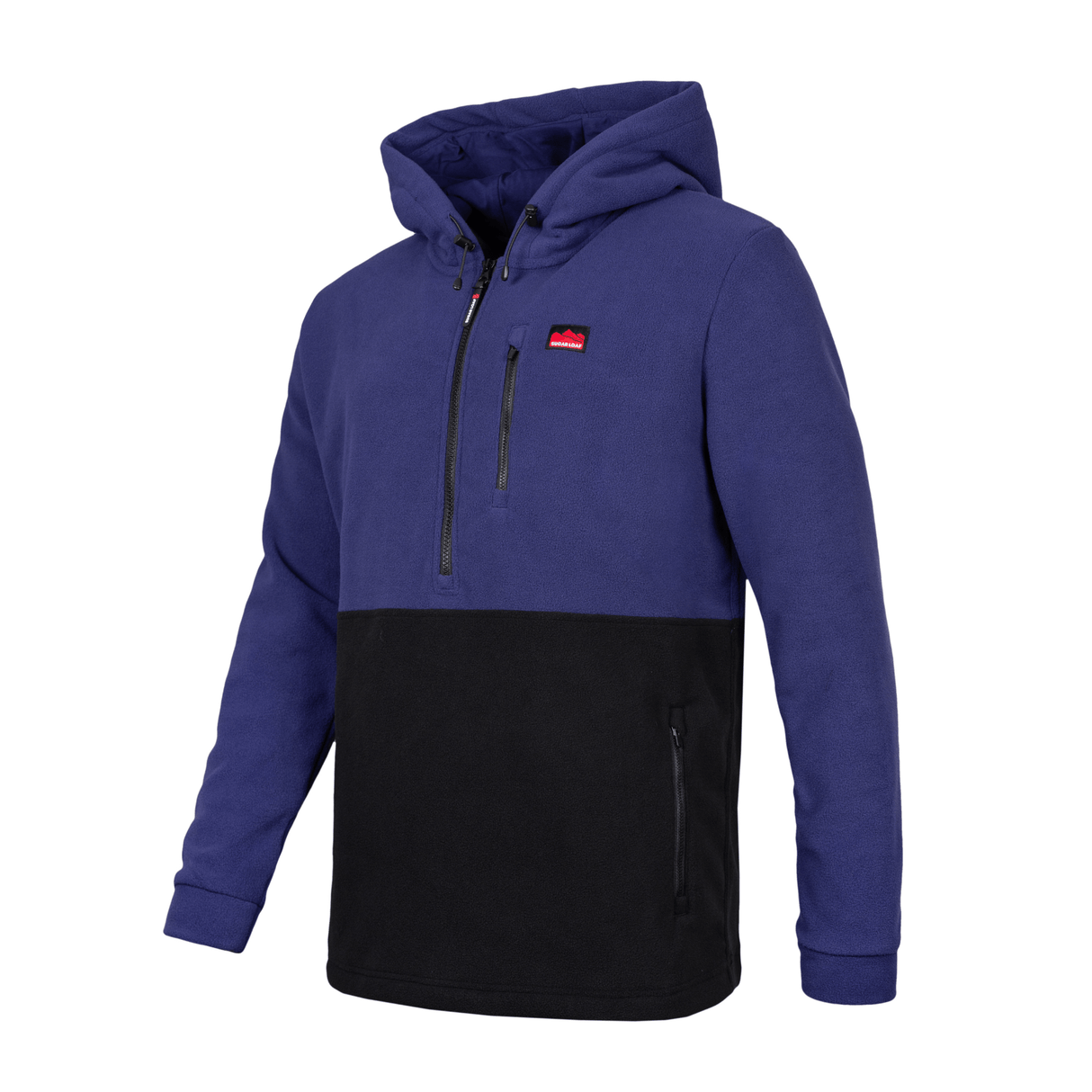 Sugar Loaf Dawnbreaker Polar Fleece Hoodie Indigo Blue - 300 GSM Top