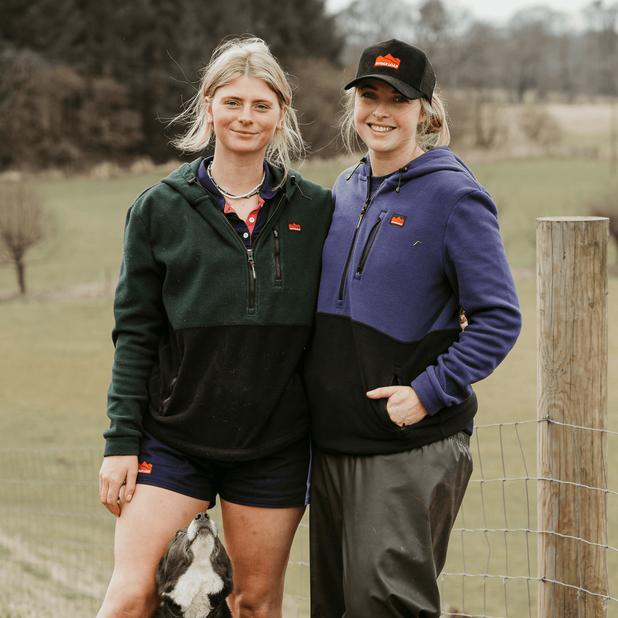 Sugar Loaf Dawnbreaker Polar Fleece Hoodie Indigo Blue - 300 GSM Top