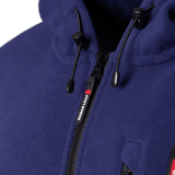 Sugar Loaf Dawnbreaker Polar Fleece Hoodie Indigo Blue - 300 GSM Top