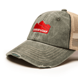 Sugar Loaf Station Cap Dusty Green - Trucker Hat with Mesh Rear
