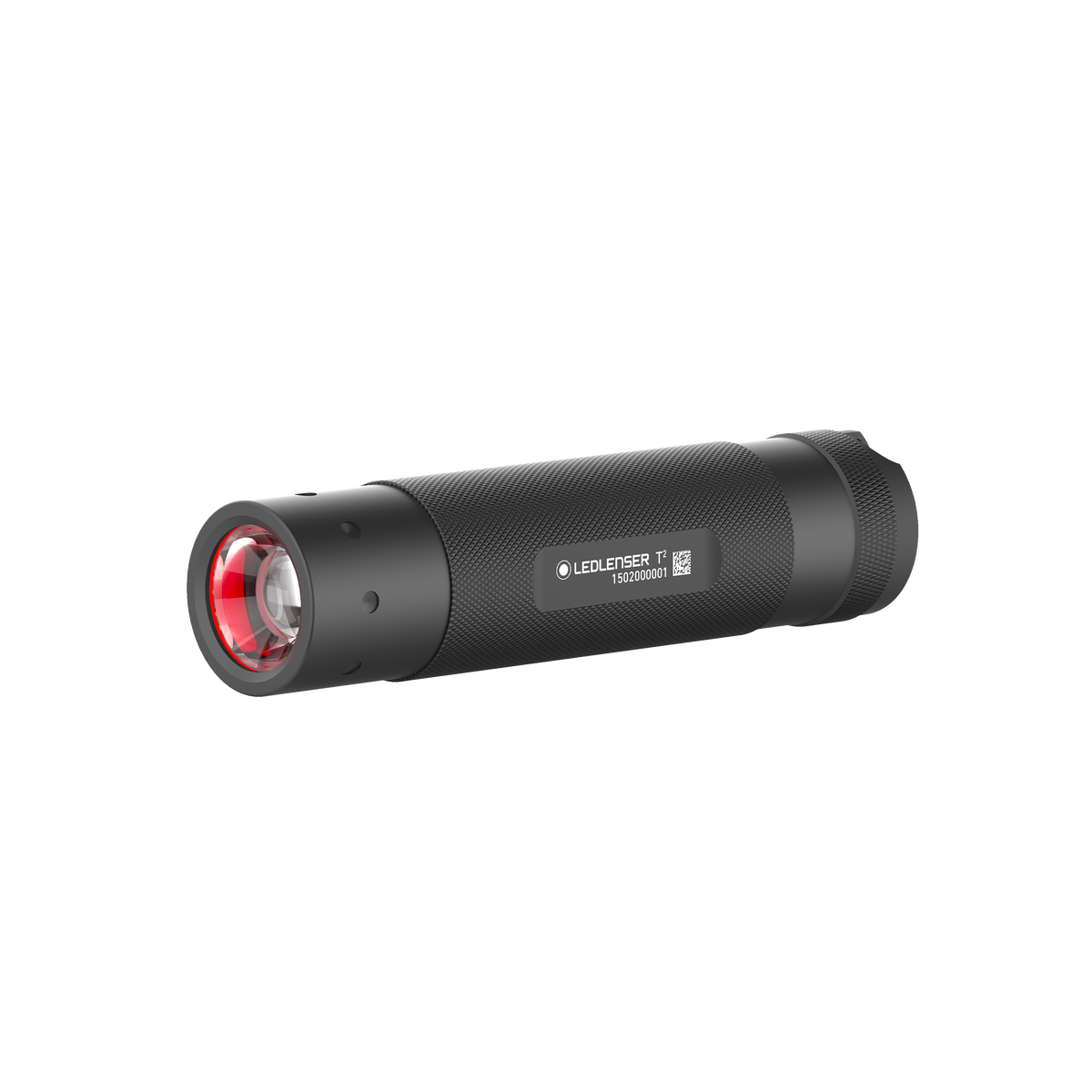 Ledlenser T2 torch, angled view of the head