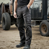 Tauro Workwear Outlaw Trousers - Black colourway front