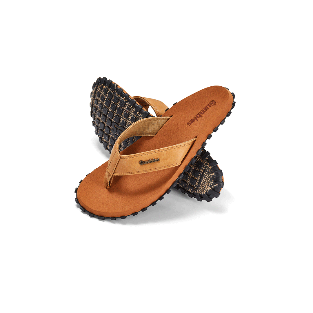 Gumbies Vegovert Flip-Flops - Women's Tan alternate view 3