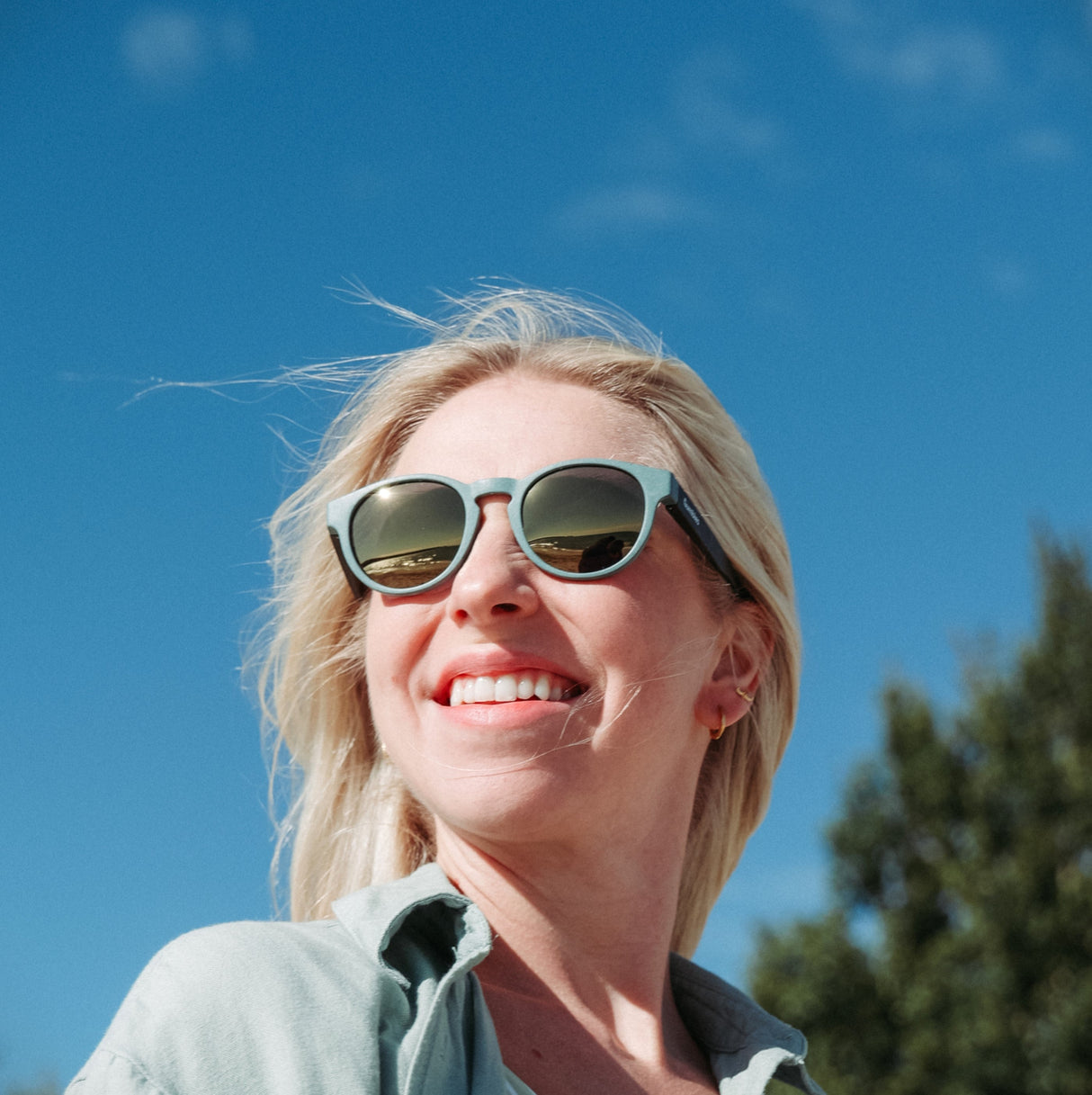 Gumbies Cradle Sunglasses - Eucalyptus / Shadow alternate view 5