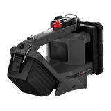 Ledlenser XP30R searchlight rear view showing the handle and battery bay