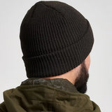 Jack Pyke Acrylic Bob Hat in olive green from the back on white background