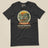 Adventure Before Dementia Campervan T-Shirt in Dark Grey, laid flat, front view