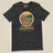 Adventure Before Dementia Camping T-Shirt in Dark Grey, laid flat, front view