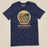 Adventure Before Dementia Camping T-Shirt in Navy, laid flat, front view