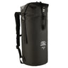 Highlander Affric Dry Bag Rucksack 35L in black from the front left
